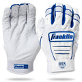 Franklin USA Women Softball CFX FP Batting Glove - White/Royal Peligro Sports
