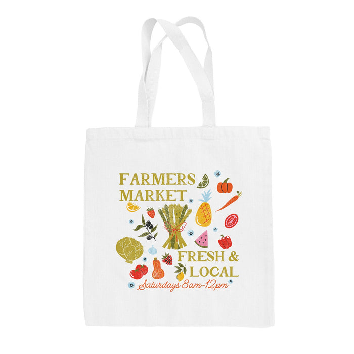 Fresh & Local Farmers Market Tote Bag Ivy + Cloth