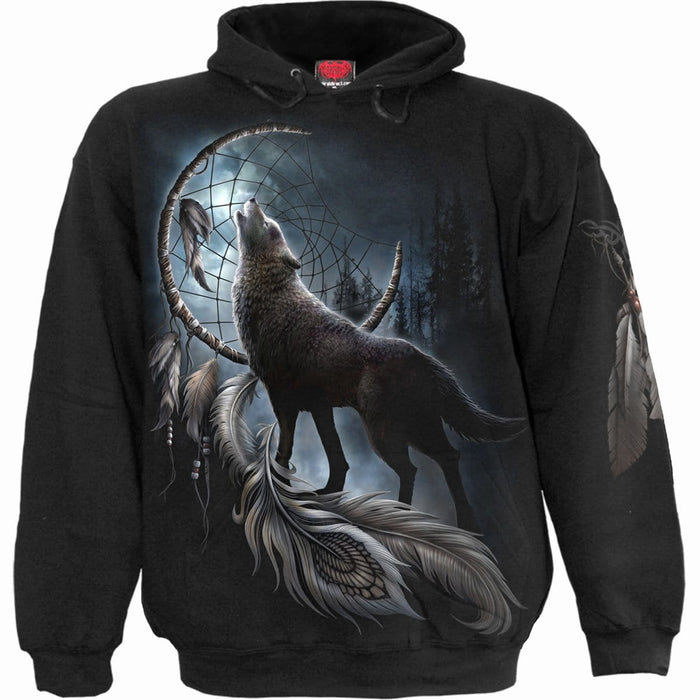 FROM DARKNESS - Hoody Black Spiral USA