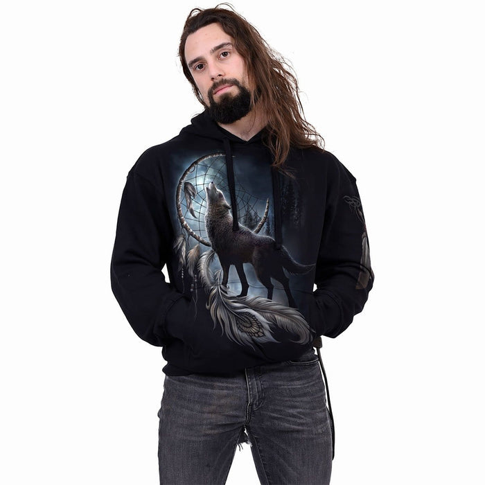FROM DARKNESS - Hoody Black Spiral USA