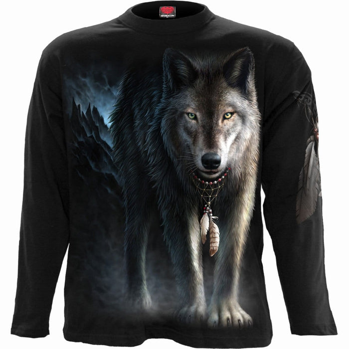 FROM DARKNESS - Longsleeve T-Shirt Black Spiral USA