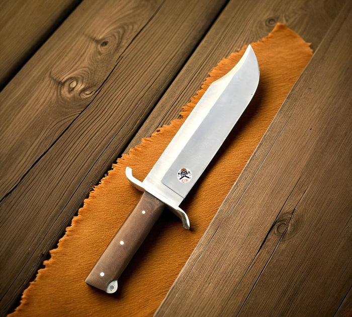 Frontier Fury – Handmade Western Knife | Full Tang D2 Steel Blade cskforged