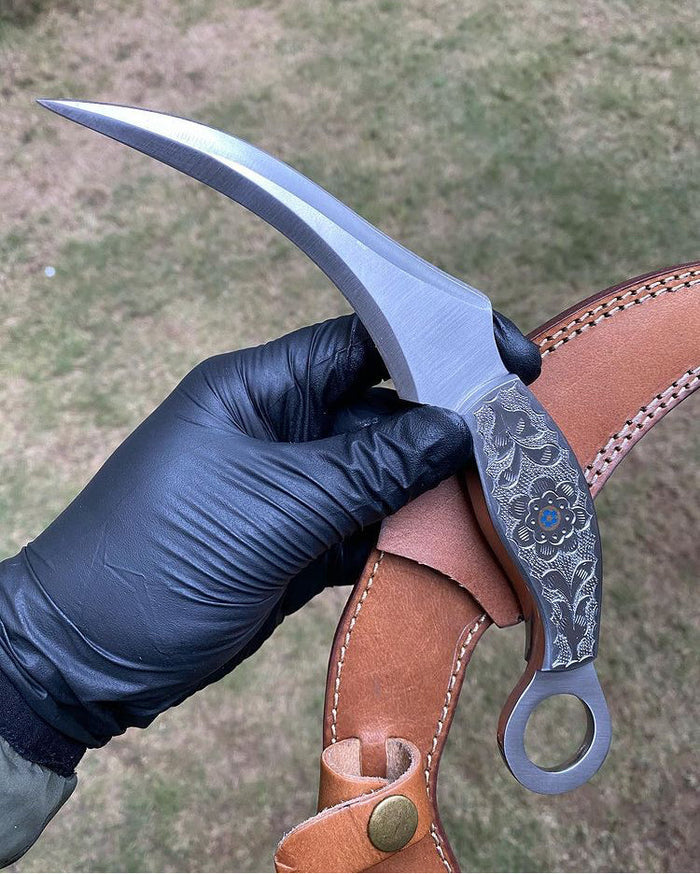 Full Tang Handmade Stainless steel karambit knife cskforged