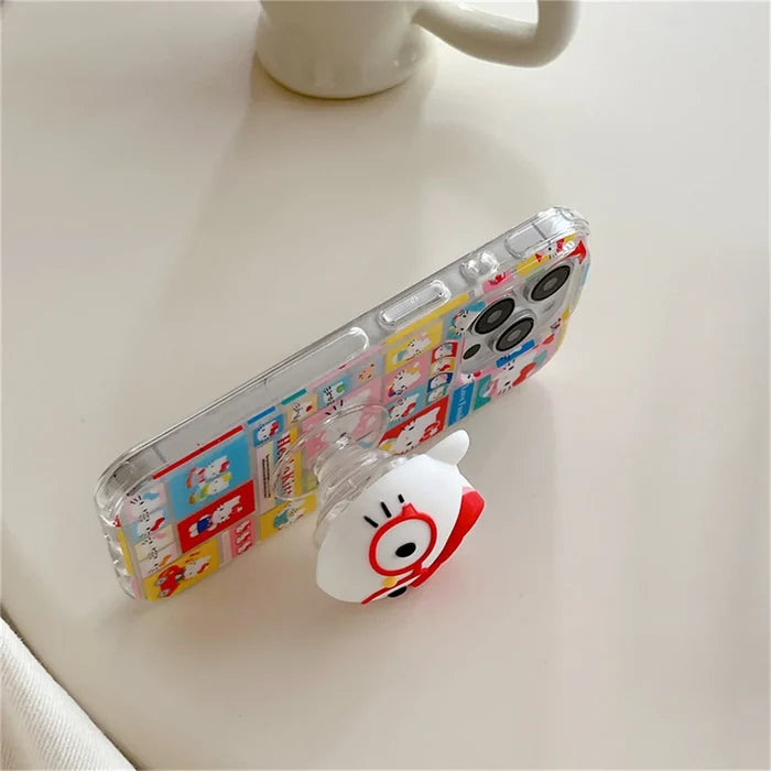 Funny Cute Happy Hellokitty Phone Case For iPhone PhoneShells
