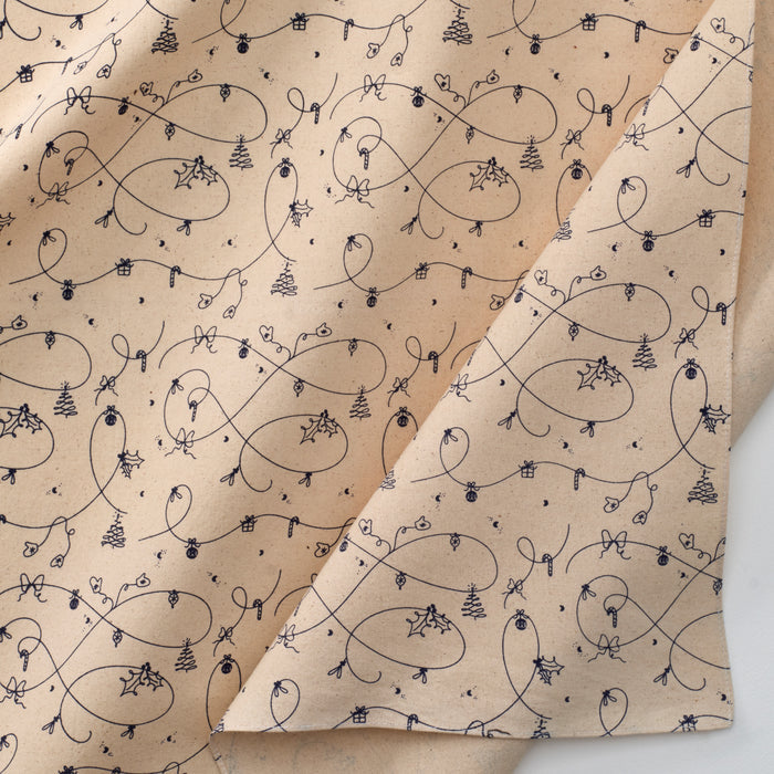 Furoshiki-style Festive Fabric Wrap