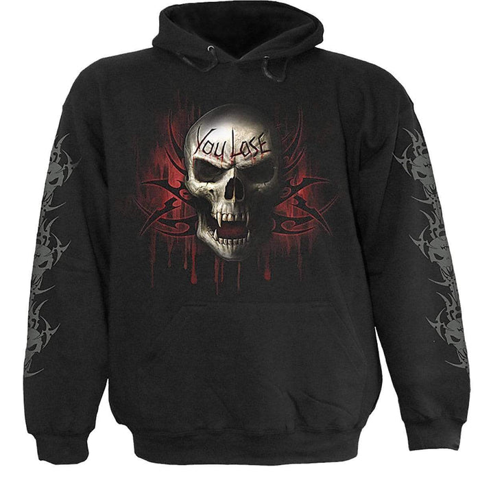 GAME OVER - Hoody Black Spiral USA