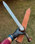 Gladiator sword with Damascus Blade cskforged