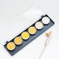 Gold & Silver Metallic Finetec Ink Palette with Flourish calligraphy pen