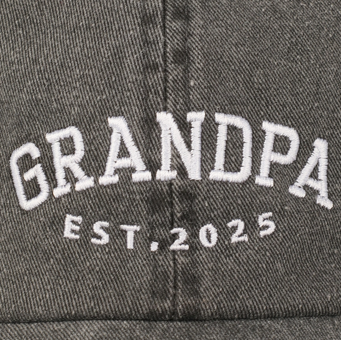 Grandpa Est. 2025 Hat Ivy + Cloth