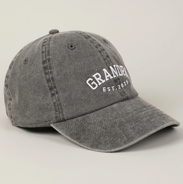 Grandpa Est. 2025 Hat Ivy + Cloth