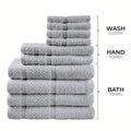 Gray Cotton Bath Towel Set (10–32 pcs) DailySale