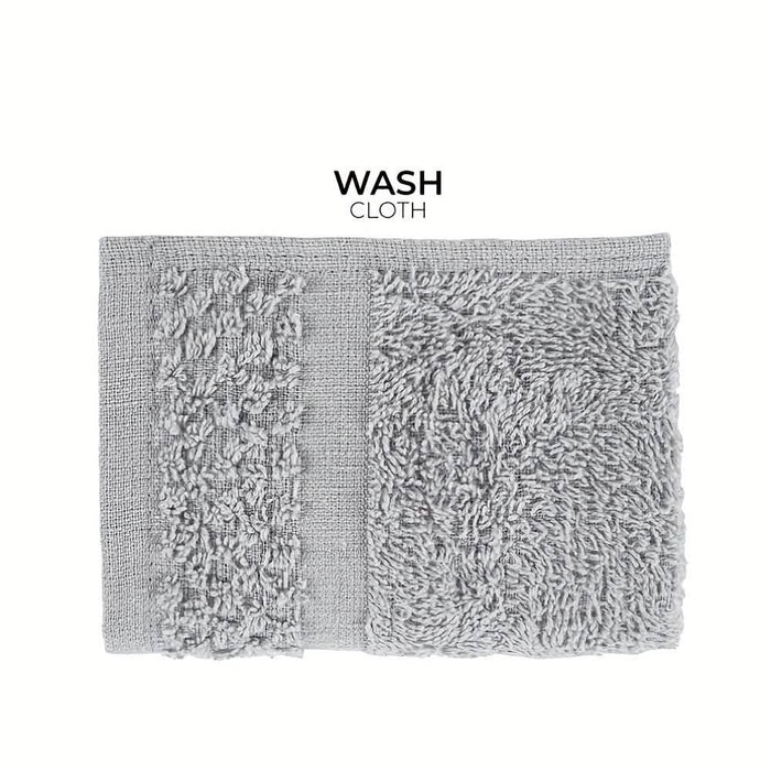 Gray Cotton Bath Towel Set (10–32 pcs) DailySale