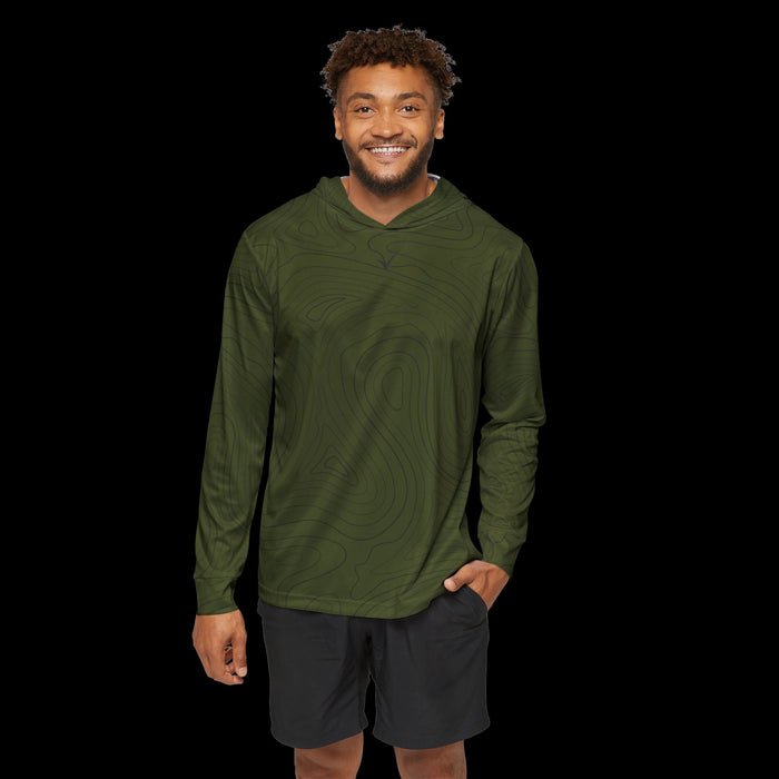 Green terrain Performance pullover Voraus Golf