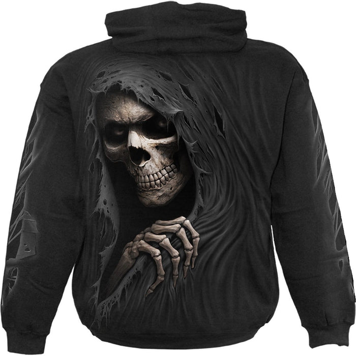 GRIM RIPPER - Hoody Black Spiral USA