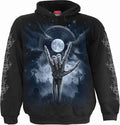 GRIM ROCKER - Hoody Black Spiral USA