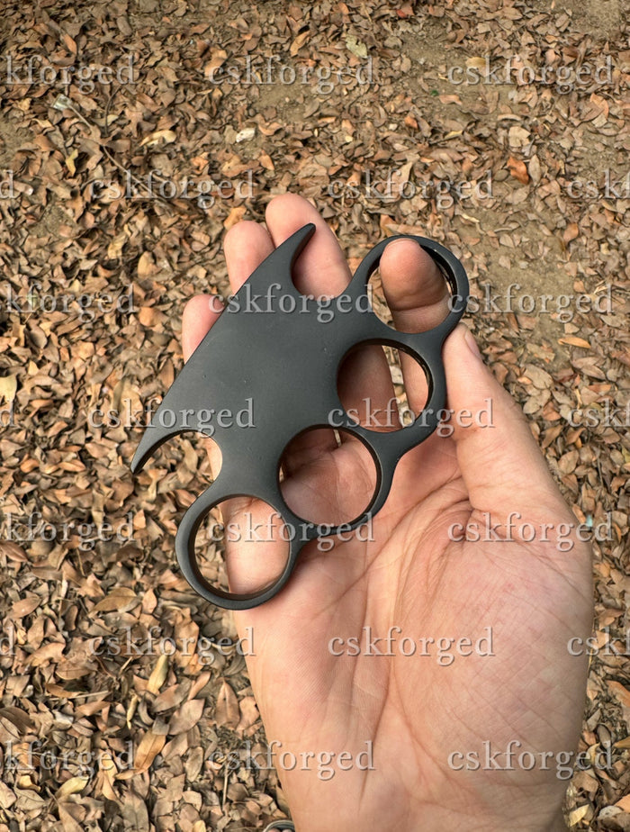 Hand Casted Black Coated Knuckle cskforged