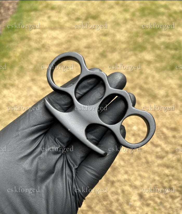 Hand Casted Black coated knuckle cskforged