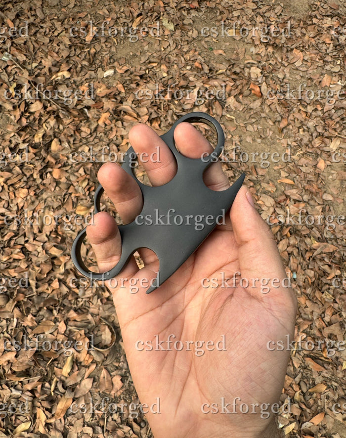 Hand Casted Black Coated Knuckle cskforged