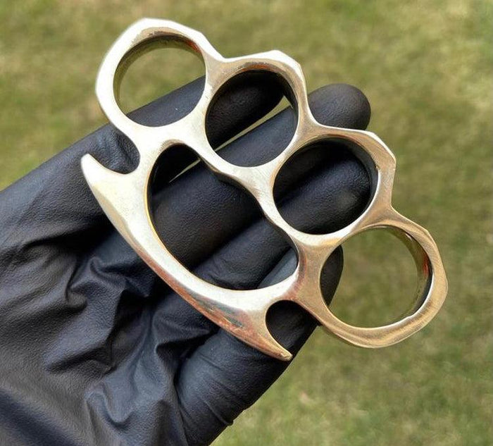 Hand Casted Brass knuckle cskforged