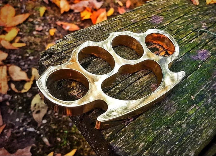 Hand Casted Brass knuckle cskforged