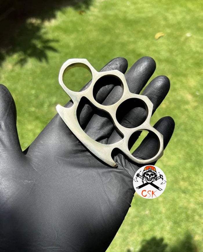 Hand Casted Brass knuckle cskforged