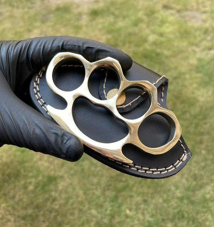 Hand Casted Brass knuckle cskforged