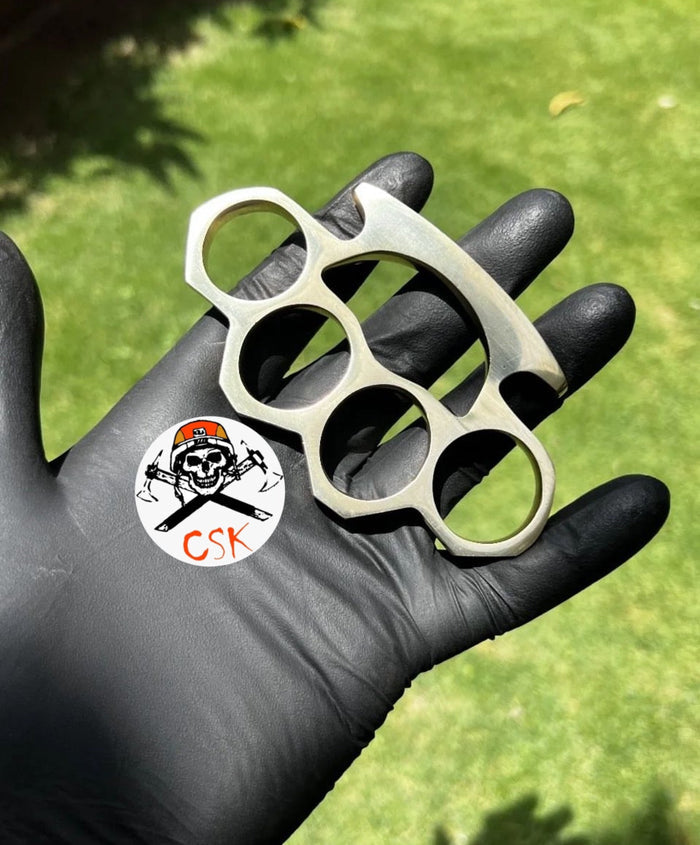 Hand Casted Brass knuckle cskforged