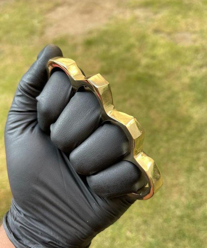 Hand Casted Brass knuckle cskforged