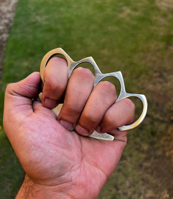 Hand Casted Brass knuckle cskforged