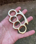 Hand Engraved Brass knuckle cskforged