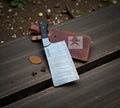 Hand-Forged Butcher & Kitchen Cleaver -13” Damascus Chef Chopper Knife cskforged