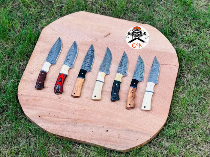 Hand-Forged Damascus Hunting Knives | Custom Handmade Blades for Outdoor Adventure cskforged