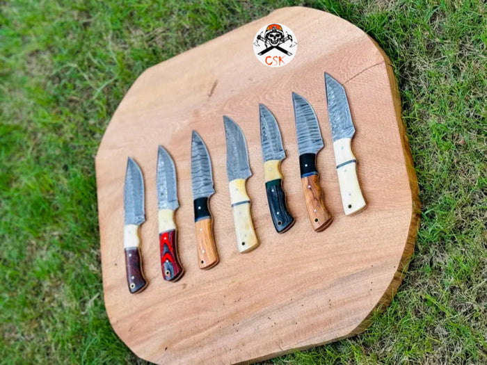 Hand-Forged Damascus Hunting Knives | Custom Handmade Blades for Outdoor Adventure cskforged