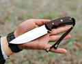 HAND FORGED FULL TANG J2 STEEL HUNTING KNIFE cskforged