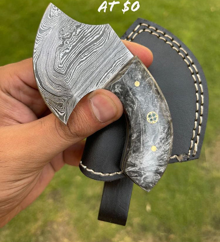 Handmade 1095 Damascus steel knife cskforged