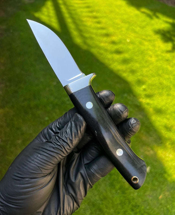 Handmade 440C Steel High Mirror Polished Blade EDC cskforged