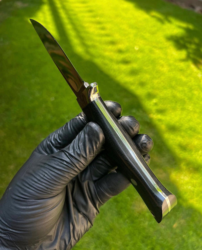 Handmade 440C Steel High Mirror Polished Blade EDC cskforged