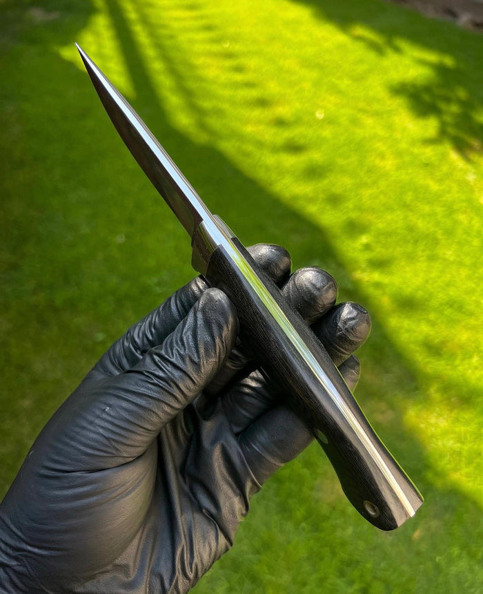 Handmade 440C Steel High Mirror Polished Blade EDC cskforged