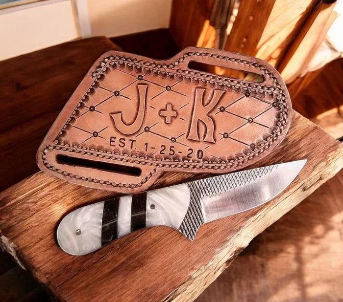 Handmade Cowboy Knife - Full Tang Rasp Tool Steel cskforged