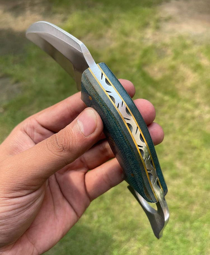 Handmade D2 steel karambit knife cskforged