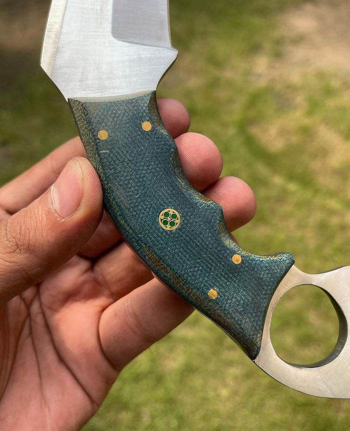 Handmade D2 steel karambit knife cskforged