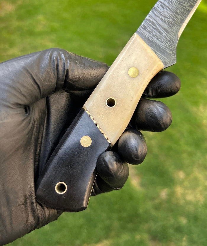 Handmade Damascus steel fillet knife cskforged