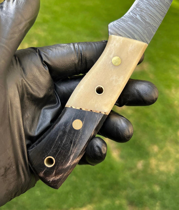 Handmade Damascus steel fillet knife cskforged