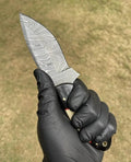 Handmade Damascus Steel Hunting Knife cskforged