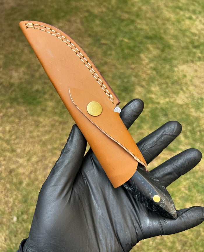 Handmade Damascus Steel Hunting Knife cskforged