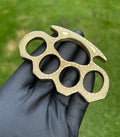 Handmade Engraved Brass knuckle cskforged
