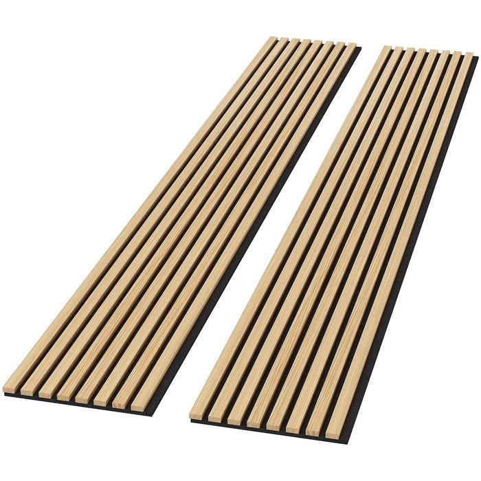 Hausvita Acoustic Solid Wood Slat Wall Panels ( 2 Panels Per Box ) -Wholesale HAUSVITA