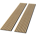 Hausvita Acoustic Solid Wood Slat Wall Panels ( 2 Panels Per Box ) -Wholesale HAUSVITA