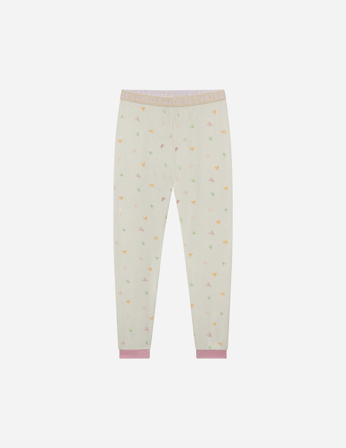 Heart Bamboo Kids Pajama Set Elevated Faith