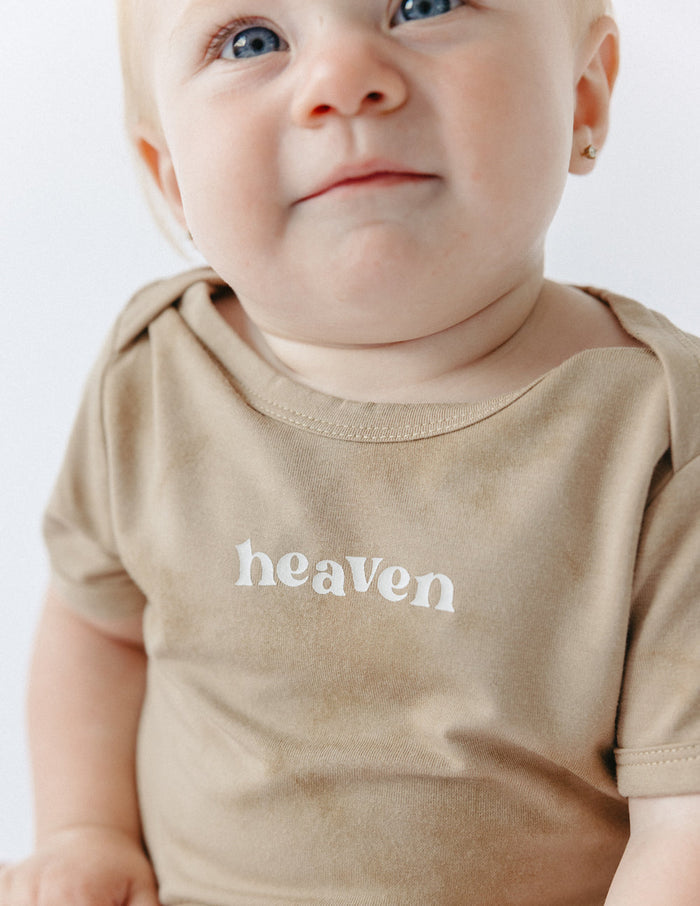 Heaven Onesie Elevated Faith